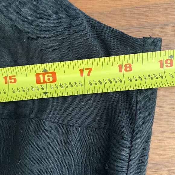 New York & Company black sleeveless A-line dress size 6 - Picture 6 of 7
